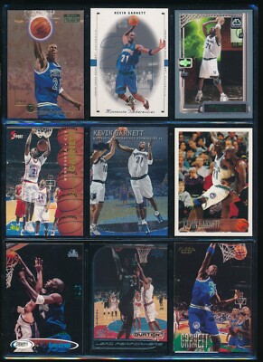 Lot (19) Kevin Garnett 2000 Skybox Metal #68 67 53 25 5 45 LP2 etc