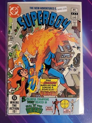 NEW ADVENTURES OF SUPERBOY #30 MID GRADE DC COMIC BOOK CM45-139