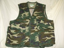 VTG Game Winner Sportswear Hunting Vest Mens Sz L 42/44 Camouflage Shooting DL41