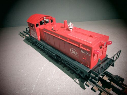 Lionel O Gauge Coca-Cola Coke 8473 Switcher Locomotive Runs FORWARD & REVERSE - Picture 7 of 12
