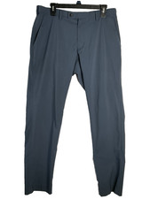 Mens Uniqlo Lightweight Straight Leg Dress Chino Pants Preppy Business Casual 34