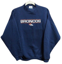DENVER BRONCOS SWEATSHIRT - TULTEX - XL