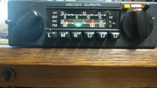 Becker Europa 598 Vintage LMKU Radio Oldtimer Autoradio aus Mercedes W123 * RAR