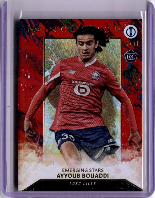 Ayyoub Bouaddi RC /10 - Lille - 2024 Topps Inception UCC