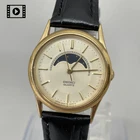 Vtg 1988 [N.Mint] Seiko 2A24-0048 Moon Phase Women Quartz Watch Ships from US