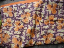 luftmatratze luma  ddr uni und mit muster  upcycling  vintage