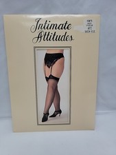 Shirley Of Hollywood Sheer Stockings White Queen Size