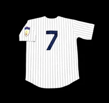 Mickey Mantle New York Yankees Jersey 1951 Mens Throwback NEW Stitched SALE!🎁