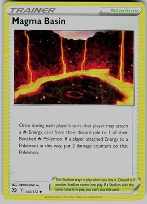 Magma Basin 144/172 SWSH09: Brilliant Stars Pokemon