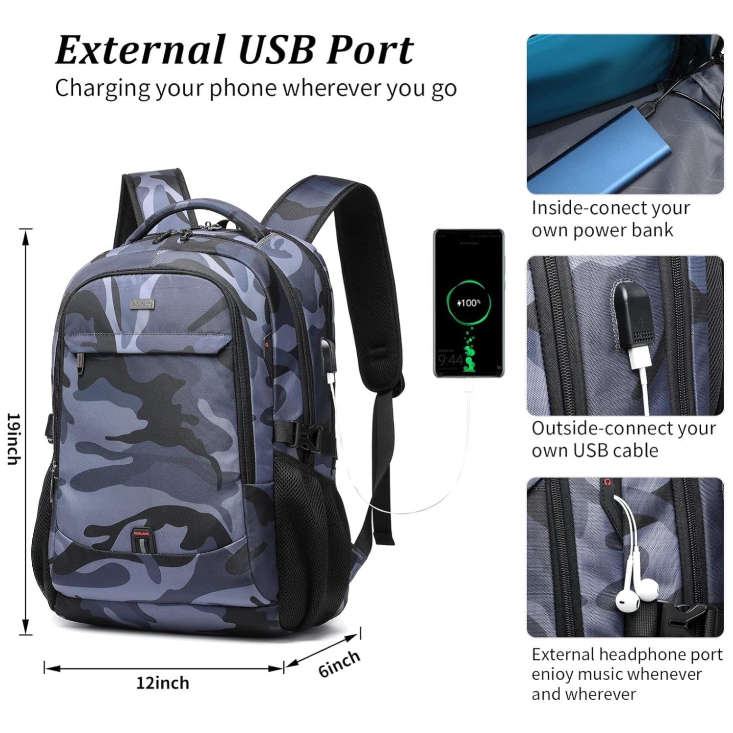 Men 17" Laptop Bag