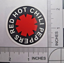 Red Hot Chili Peppers Waterproof Glossy Vinyl Sticker decal Logo 2.25"x2.25"