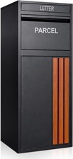 Parcel Delivery Box Outdoor  XLarge Lockable Post Mail Drop Box Steel BELOFAY
