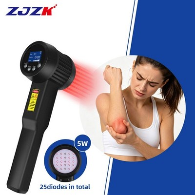 25 Diodes 5W Cold Laser Therapy Device NIR Light For Arthritis Elbow Pain Relief