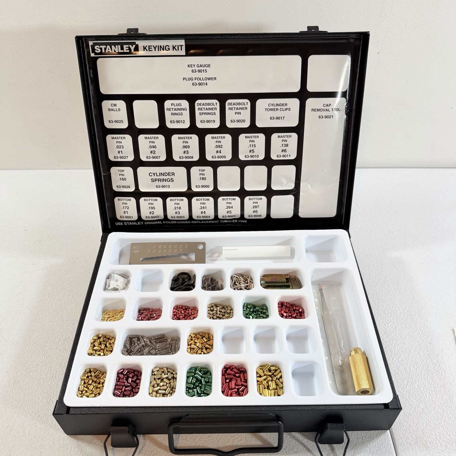 Stanley Residential Lockset Master Rekeying Kit New RARE