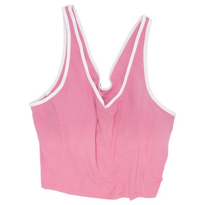 Amazon Essentials, Sport-BH, Größe: XXL, Pink, Elasthan/Nylon, Einfarbig #SPP