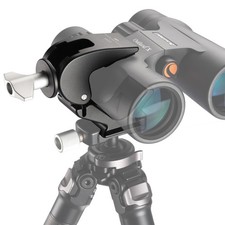 Clamp Binocular Tripod Adapter   ARCA Quick Release Dovetail  1/4"-20 Blcak