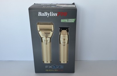 BaByliss PRO FX ONE Gold FX Clipper & FXONE Gold Trimmer Set | eBay