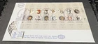 Israel Scott #1269 1996 Hebrew Writers Tete Beche Sheet on Official FDC!!