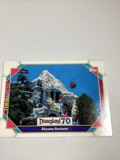 2025 topps disneyland 70th anniversary Card #38-Skyway Buckets-Opened June 1956