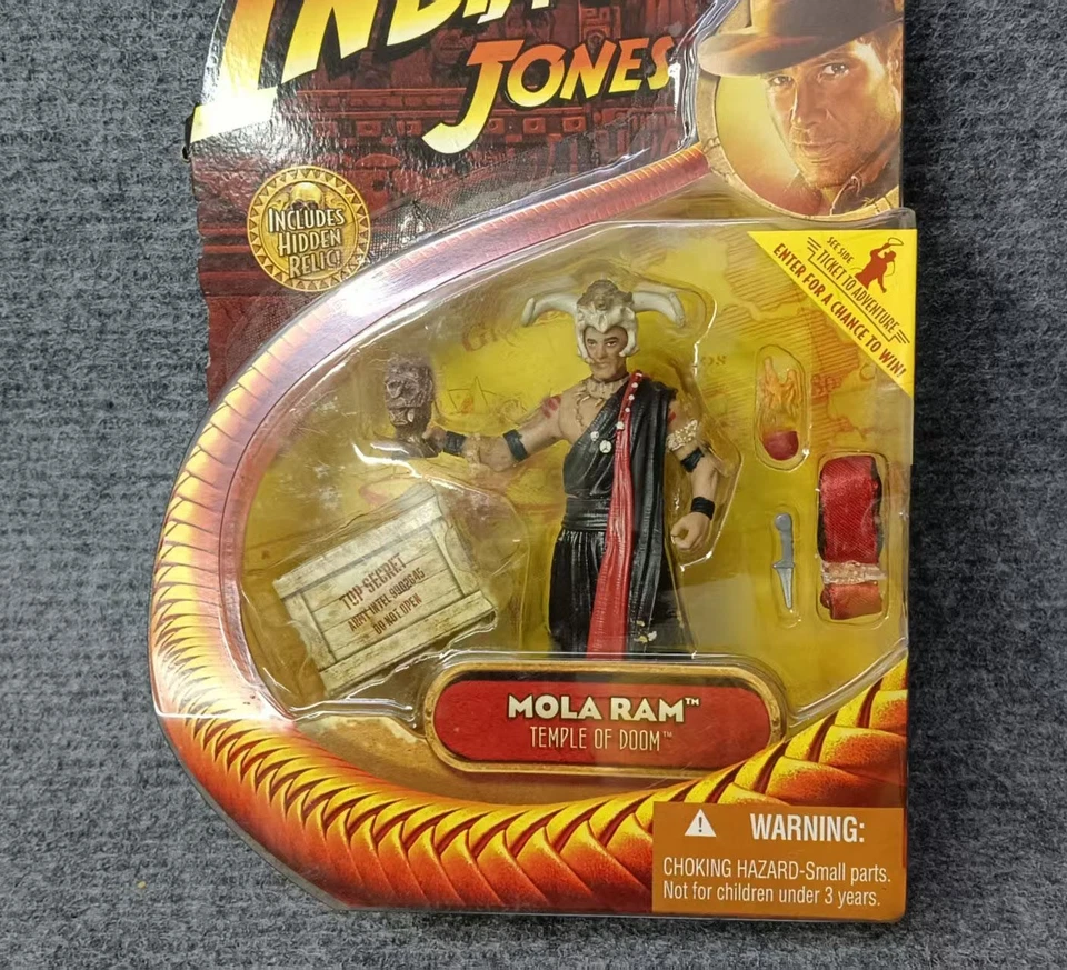 Hasbro Indiana Jones Temple of Doom Mola Ram Action Figure 1/18 3.75" - Image 3 of 4