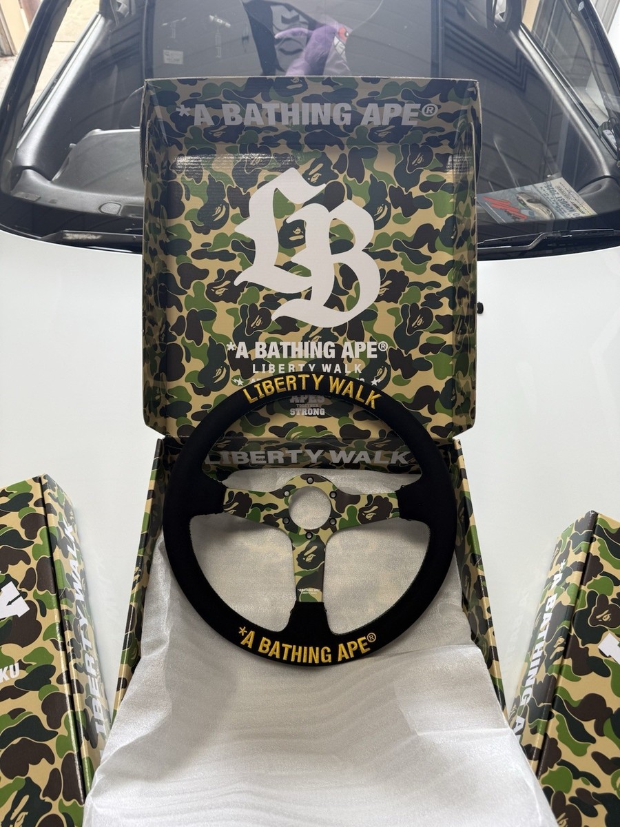 A BATHING APE LIBERTY WALK ハンドル Bape X LibertyWalk Steering Wheel | eBay