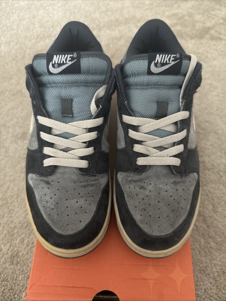2002 Nike Dunk Low Pro Suede Oxide Sz 9.5 DS Obsidian SB CO.JP
