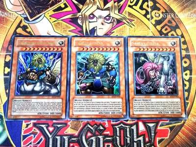 Theinen/Andro/Teleia Sphinx ep1-de001/02/03 (NM) Ultra Rare Yu-Gi-Oh!
