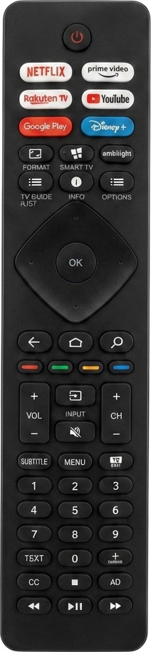 Ersatz Fernbedienung fr PHILIPS 50PUS811862 50PUS820912 50PUS830912 2790₽