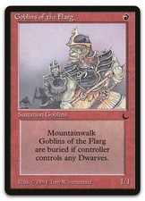 Goblins of the Flarg (NM) The Dark DRK Magic MTG