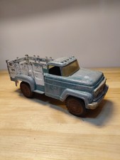 Vintage 1960s hubley mighty metal Stake Bed Farm Truck 800