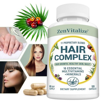 Hair Complex Capsules Increased Body Defenses Supports Skin Nails Cell Health