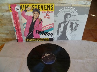 Shakin' Stevens''You Drive Me Crazy''audiophile Japan LP-OBI-1st-Press-RAR!