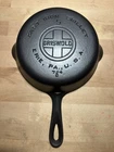 Griswold #5 Cast Iron Skillet 724C Large Block Logo Vintage Restored Pan