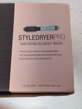 Calista StyleDryer Pro 2" Oval  Round Brush Blue Agave Volumizing Blowout