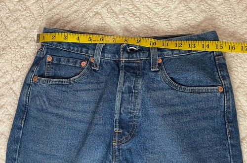 Levi's Shorts 501 Button Fly Premium Denim Size 28 - Picture 6 of 12