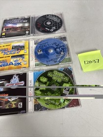 Toy Commander Intimate Fighting NFL 2K Lot 3pc Dreamcast