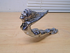 Vintage Winged Goddess Nymph Flying 1930s Cadillac Artnouveau Car Hood Ornament