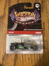 Hot Wheels Larrys Garage T-bucket 1420 2009 Metal Body Real Riders Nip Hot Wheels Larrys Garage T-bucket 1420 2009 Metal Body Real Riders Nip