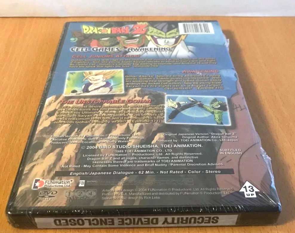 Dragon Ball Z - Cell Games: Awakening (DVD, 2004, Uncut) for sale