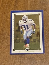 #’d /1250 - 2002 Fleer Premium Roy Williams Rookie  RC Dallas Cowboys PWE