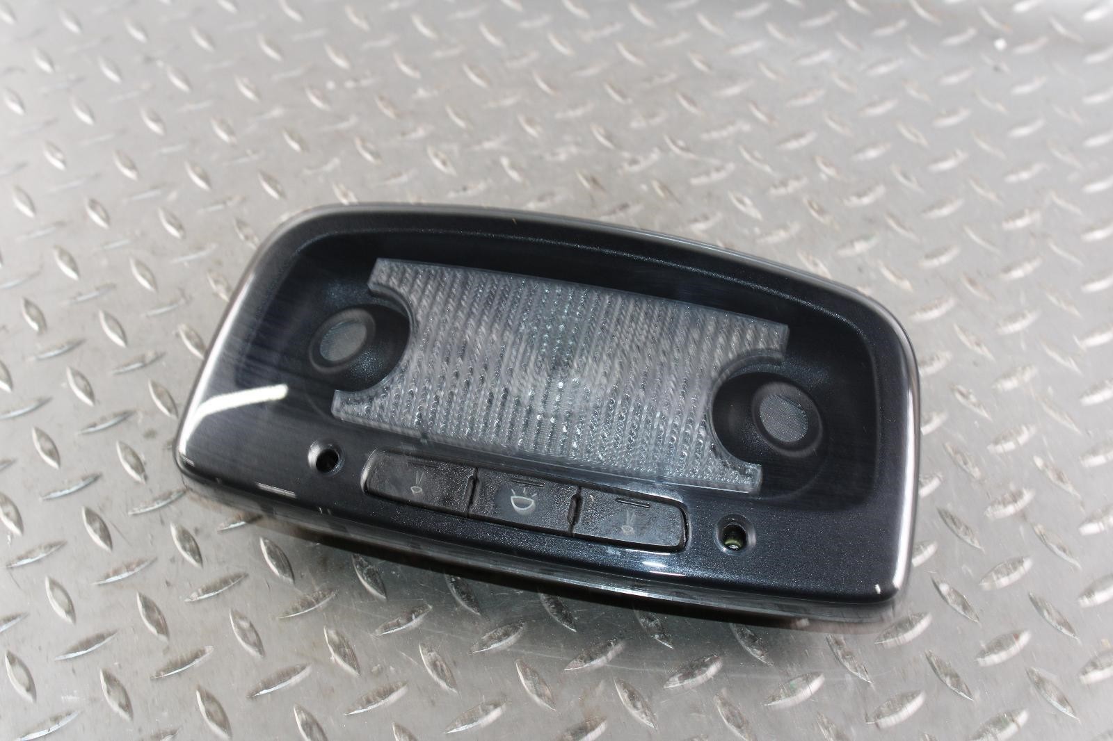 14-17 Ghibli Black Rear Overhead Roof Console Dome Light Three 3 Buton Factory