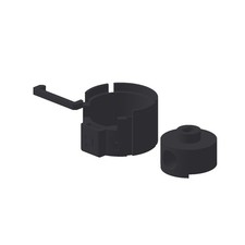 10K potentiometer to Hall sensor converter rotor/cover kit