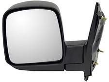 955-1303 Driver Side Manual Door Mirror - Folding Compatible with Select