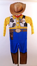1996 2 PIECE SHERIFF WOODY COSTUME DISNEY / TOY STORY / PIXAR - TODDLER 4-6 LG
