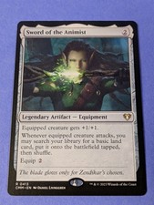 MTG Magic: Commander Masters: Sword of the Animist #0413 Rare - NM