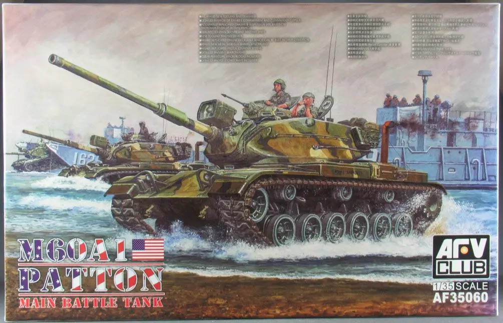 Char M60A1 Patton AFV Club AF35060 maquette militaire 1/35 en boîte