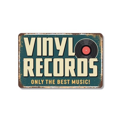 Vinyl Records Only The Best Music Sign Spin It Don't Skip It Perfect for Music