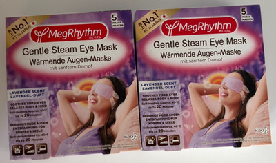 Kao Wärmende Augen-Maske MegRhythm 2 er Pack (10 Masken)