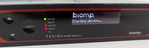 Biamp TesiraFORTE DAN CI - DSP 12 Analog In / 8 Out 32 x 32 Channel Dante AEC - Picture 5 of 18