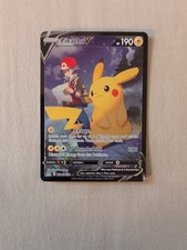 Pikachu V TG16/TG30 Swsh11: Lost Origin Trainer Gallery Holo Pokemon NM on eBay